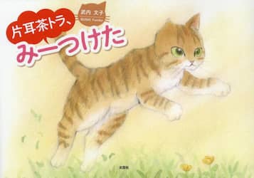 片耳茶トラ、みーつけた