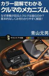 カラー図解でわかるクルマのメカニズム　なぜ車輪が回るとクルマは進むのか？基本的なしくみをわかりやすく解説！