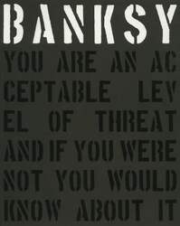 ＢＡＮＫＳＹ　ＹＯＵ　ＡＲＥ　ＡＮ　ＡＣＣＥＰＴＡＢＬＥ　ＬＥＶＥＬ　ＯＦ　ＴＨＲＥＡＴ