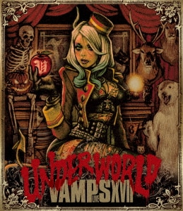 証明書付 正規当選品 VAMPS 直筆サイン UNDERWORLD 告知ポスター