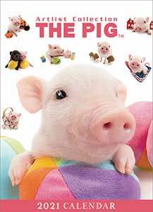 卓上　ＴＨＥ　ＰＩＧ　２０２１年カレンダー