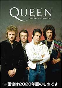 ＱＵＥＥＮ（輸入版）　２０２１年カレンダー