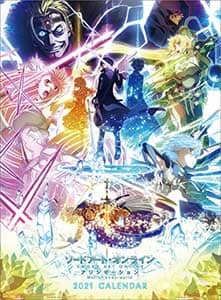 ソードアート・オンライン　アリシゼーション　Ｗａｒ　ｏｆ　Ｕｎｄｅｒｗｏｒｌｄ　２０２１年カレンダー