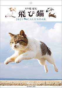 飛び猫　２０２１年カレンダー