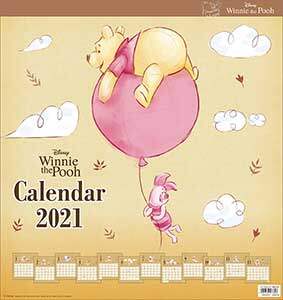 くまのプーさん　２０２１年カレンダー