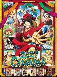 ワンピース　２０２１年カレンダー