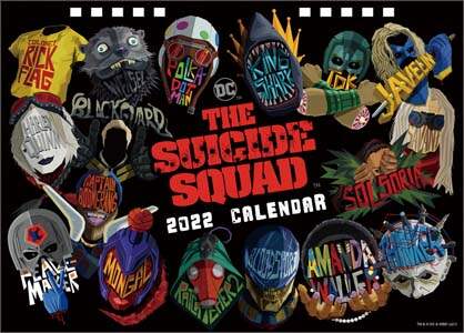 卓上　ザ・スーサイド・スクワッド　　２０２２年カレンダー