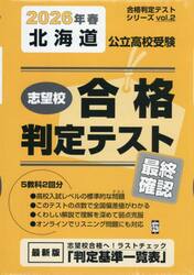 ’２６　春　北海道公立高校受験最終確認