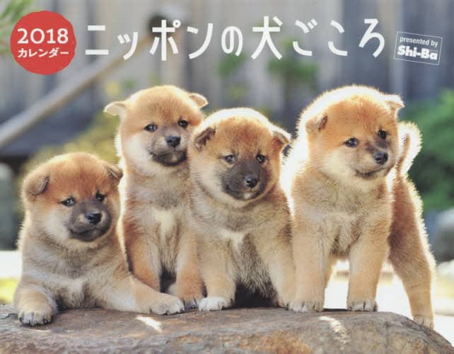 カレンダー　’１８　ニッポンの犬ごころ