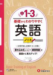 中１〜３基礎からわかりやすく英語ノート