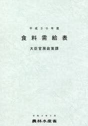 食料需給表　平成３０年度