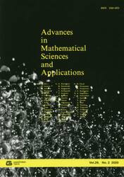Ａｄｖａｎｃｅｓ　ｉｎ　Ｍａｔｈｅｍａｔｉｃａｌ　Ｓｃｉｅｎｃｅｓ　ａｎｄ　Ａｐｐｌｉｃａｔｉｏｎｓ　Ｖｏｌ．２９，Ｎｏ．２（２０２０）