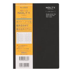 　ＮＯＬＴＹ（ノルティ）　ティオＡ５マンスリー（ブラック）［６８００］　２０２６年１月始まり