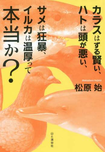 カラスはずる賢い、ハトは頭が悪い、サメは狂暴、イルカは温厚って本当か？