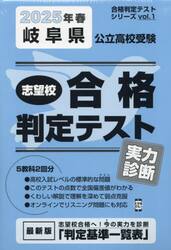 ’２５　春　岐阜県公立高校受験実力診断