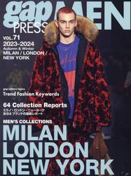ｇａｐ　ＰＲＥＳＳ　ＭＥＮ　ｖｏｌ．７１（２０２３−２０２４Ａｕｔｕｍｎ　＆　Ｗｉｎｔｅｒ）