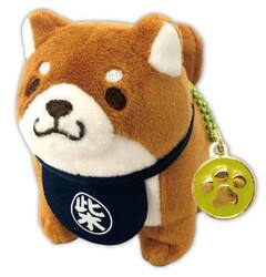 忠犬もちしばぬいぐるみＢＣチャームおかか