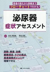 泌尿器症状アセスメント　患者の訴えから診断までフローチャートでわかる！
