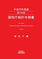 国税庁統計年報書　第１４４回（平成３０年度版）