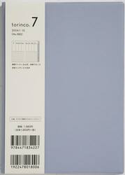 ｔｏｒｉｎｃｏ（Ｒ）　７（グリーブルー）Ｂ６判ウィークリー　２０２４年１月始まり　Ｎｏ．５８２
