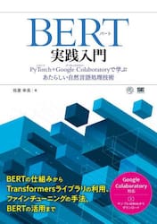 ＢＥＲＴ実践入門　ＰｙＴｏｒｃｈ＋Ｇｏｏｇｌｅ　Ｃｏｌａｂｏｒａｔｏｒｙで学ぶあたらしい自然言語処理技術