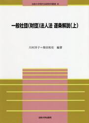 一般社団〈財団〉法人法逐条解説　上