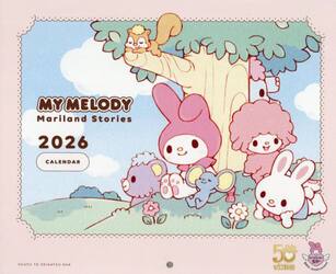 ２０２６マイメロディ　壁かけカレンダー