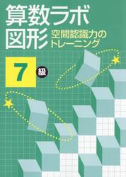 算数ラボ図形　空間認識力のトレーニング　７級