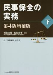 民事保全の実務　下