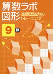 算数ラボ図形　空間認識力のトレーニング　９級
