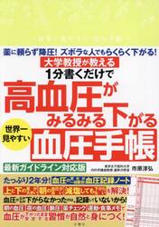 世界一見やすい血圧手帳