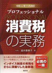 プロフェッショナル消費税の実務　令和６年１１月改訂