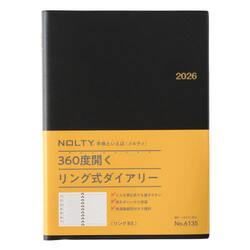 　ウィークリー　ＮＯＬＴＹ（ノルティ）　リングＢ５（黒）［６１３５］　２０２６年１月始まり