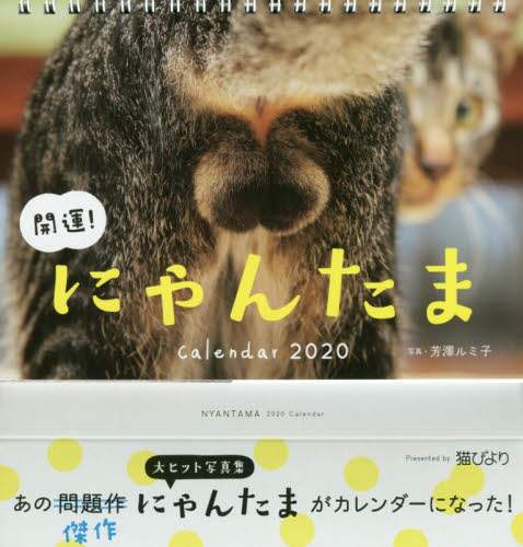 カレンダー '20 にゃんたま/芳澤 ルミ子 写真 猫びより編集部