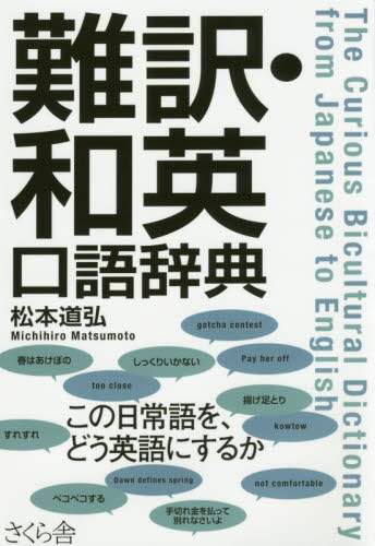 難訳・和英口語辞典