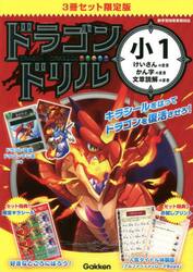 ドラゴンドリル　小１　けいさんのまき・かん字のまき・文章読解のまき　限定版　３巻セット