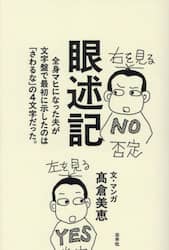 眼述記　全身マヒになった夫が文字盤で最初に示したのは「さわるな」の４文字だった。