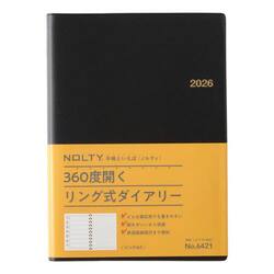　ウィークリー　ＮＯＬＴＹ（ノルティ）　リングＡ５（ブラック）［６４２１］　２０２６年１月始まり